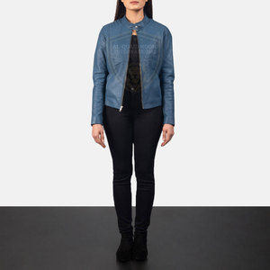 Windproof Women <b>Leather</b> <b>Jacket</b> Hot Selling Women <b>Leather</b> <b>Jacket</b> <b>Winter</b> Wear Women <b>Leather</b> <b>Jacket</b> - Product Image 5