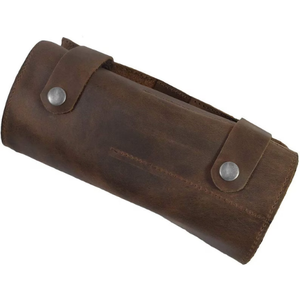 Genuine Leather Classic Handmade <b>Tool</b> Roll Organizer Compact Durable Small Medium Hand <b>Tools</b> <b>Storage</b> Pouch - Product Image 4