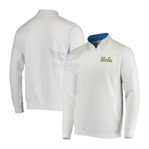 Veste à fermeture éclair unisexe personnalisée UCLA Bruins de haute qualité, logo brodé, veste en polaire décontractée respirante et coupe-vent - Product Image 6