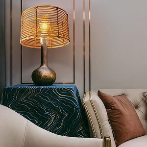 Wholesale Bamboo Rattan Lampshade Pendant <b>Light</b> Shade for Indoor Decorative Lighting and Home Styling Made by KingCraftViet - Product Image 2