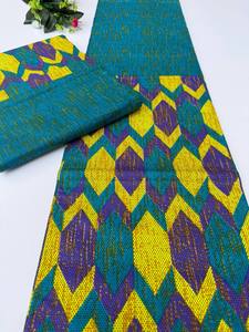 100 Percent Cotton Wax Printed Fabric for Women Latest Ankara Styles 2025 Viscose Cotton Blend for Fashionable Clothing - Product Image 2