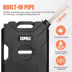 Contenitore per Benzina da 10L (2,64 Galloni) da Montare sulla Portiera, Compatibile con Jeep Wrangler JK JL JT 2007-2023, Set con Rampe e Scale - Product Image 5