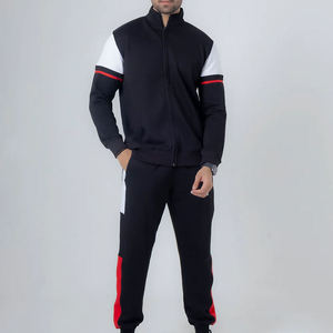 Custom <b>Men</b> Sports Tracksuit Set Breathable Athletic Full Zip Hoodie And <b>Jogger</b> Pants <b>Gym</b> Fitness Casual Wear - Product Image 1