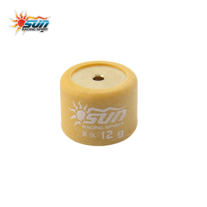 SUN RACING 15x12mm 12G Rouleaux de variateur CVT pour MIO 100, fabriqués à Taïwan, en laiton et fibre composite, 6 pièces - Product Image 4