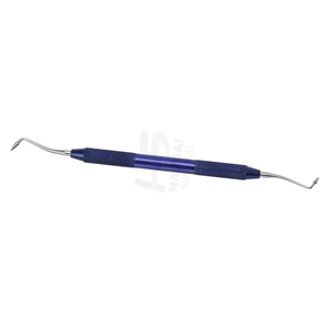 Spatule dentaire en acier inoxydable à double extrémité pour mélange de cire, outils de modelage de laboratoire, instruments de restauration, prix abordable - Product Image 1
