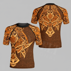 Ropa Deportiva para Todas las Temporadas, Camiseta de Compresión con Diseño Gráfico Personalizado de Verano, Manga Corta, para Hombre, Material Personalizado, Protección contra Rozaduras - Product Image 5