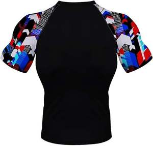Rashguard de compression pour hommes et enfants, imprimé numérique, pour surf, plongée, kimono de jiu-jitsu, en Spandex et Polyester - Product Image 4
