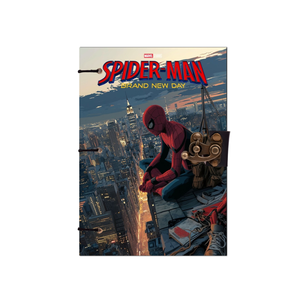 <b>A5</b> Handmade Paper <b>Notebook</b> 100 Pages | Premium Eco Friendly Journal Inspired by City Heights View | Hard Cover Diary Sketchbook - Product Image 1