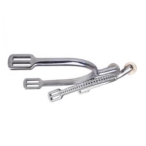 Éperons de cheval de haute qualité pour homme, équitation western, acier inoxydable, équipement équestre - Product Image 1