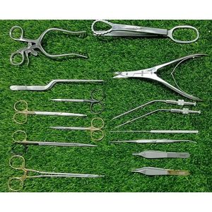 Taidoc TID 78666 Maxillofacial <b>General</b> Orthopedic <b>Plastic</b> Cosmetic Surgery Manual 15-Piece Instruments Set CE Certified Class I - Product Image 1