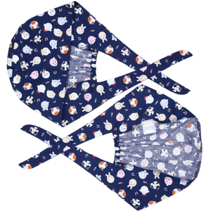 Gorros Quirúrgicos al por Mayor, Duraderos, Transpirables, Amigables con la Piel, Estampados, Gorros de Clínica de Alta Calidad, Gorros Quirúrgicos Unisex - Product Image 2
