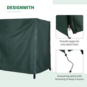 Copertura per Sedia a Dondolo da Esterno Resistente ai Raggi UV per Grandi Mobili da Giardino - Product Image 6