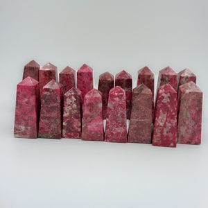 Obelisco de Tulita Natural Chakralume, Torre de Cristal Pulida a Mano, Gema Rosa para Meditación, Reiki, Sanación Energética de Chakras, Decoración, Amor - Product Image 2