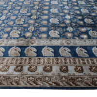 Luxuriöse Handgeknüpfte Teppichkollektion aus Reiner Seide & Sari-Seide Moderne Geometrische & Traditionelle Flächenteppiche
