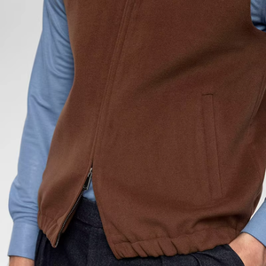 Chaleco de Lana de Alta Calidad en Oferta - Moderno y Cálido para Otoño/Invierno, Chaleco con Cierre para Hombre - Product Image 6
