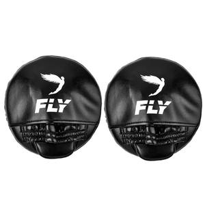 Nuevos Guantes de Entrenamiento Black Fly Focus Mitt Profesionales con Logotipo Personalizado, de Cuero Genuino para MMA, Muay Thai, Kickboxing y Boxeo - Product Image 3