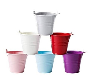 MODERN MULTI COLOR PLANTER CHEAP METAL DIFFERENT POWDER COATED PLANTER BULK PRICE CUSTOM SHAPE PLANTER OUTDOOR AND INDOOR DECOR - Product Image 1