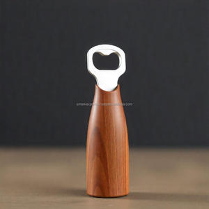 Ouvre-bouteille artisanal en acier inoxydable antirouille, manche en bois, tire-bouchon pour un usage quotidien, bars à domicile, usage commercial - Product Image 6