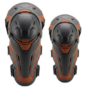 Genouillères de vélo respirantes, réglables et antidérapantes de qualité supérieure avec fermeture auto-agrippante pour un soutien et une sécurité optimales - Product Image 1