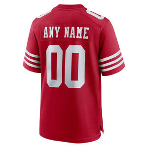 Maillot de football américain personnalisé pour hommes, hautement respirant, vente en gros, manches courtes, nouveau style - Product Image 6