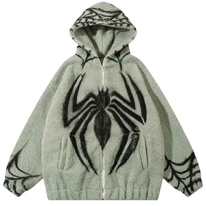 Winter Warm <b>Men</b> Custom Logo Pullover Thick Oversized Faux Fur Furry Fluffy Soft <b>Sherpa</b> Full Zip Us Thermal <b>Hoodies</b> 100% Cotton - Product Image 1