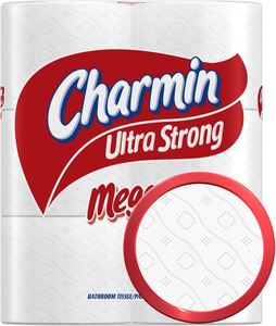 CharminUltra Strong Toilet Paper 4 Mega Rolls, 242 <b>Sheets</b> Per Roll - Product Image 1