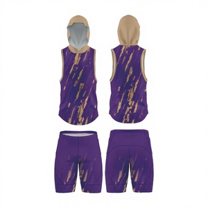 Custom Adult 7v7 Soccer Jersey Uniform Set <b>Shorts</b> 100% <b>Polyester</b> Sleeveless Breathable Lightweight Heat-Transfer Printed Letter - Product Image 1