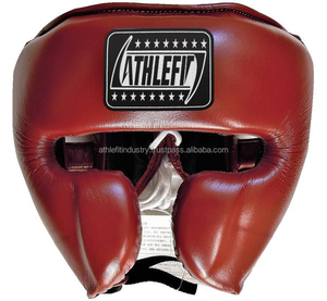 Casco de Boxeo Unisex Personalizable de Alta Calidad Athlefit, Protector de Cabeza de Cuero Duradero para Entrenamiento y Sparring, el Más Vendido del Sector - Product Image 5