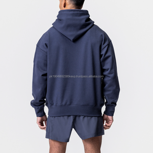Nouveau modèle Sweat à capuche vintage de qualité supérieure pour homme unisexe sweat à capuche avec logo personnalisé en vente chaude d'usine - Product Image 2
