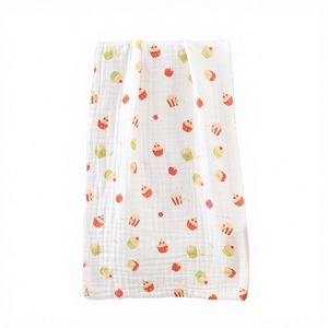 Serviettes de Bain Bébé Personnalisées en Usine, Coton Mousseline 400 GSM, Écologiques, Imprimées, 70x100cm, Rectangulaires, Fabriquées à la Machine au Vietnam, pour Chambre à Coucher - Product Image 5