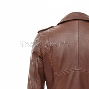 Chaqueta de cuero para mujer de alta calidad, atuendo de moda urbana audaz diseñado para personalidades seguras de sí mismas y chaquetas modernas y a la moda. - Product Image 6