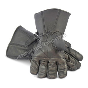 Gants de moto en cuir pour homme, courts, pour la course, compatibles écran tactile, pour motocross et cross-country - Product Image 6