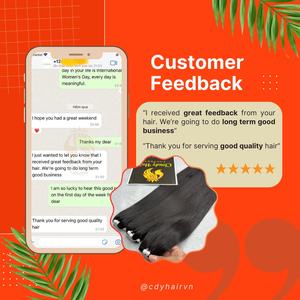 12A Raw Virgin Cutticle Alineado Cabello Vietnamita Doble Dibujado, Raw Sin Procesar Natural Ondulado Virgen Cabello, Extensiones de Cabello Humano - Product Image 6