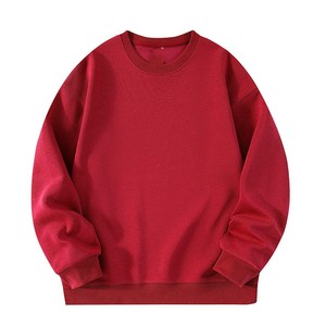Dark Blue Oversized Men Sweatshirt Fleece Crewneck Private Label Wholesale Apparel Manufacturer Bulk Supplier USA EU Brand US - Product Image 5