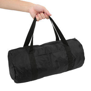 Bolsa de Deporte Impermeable Moderna Negra, Bolsa de Viaje Plegable, Bolsa de Almacenamiento de Poliéster Ligera de Gran Capacidad para Deportes al Aire Libre - Product Image 1