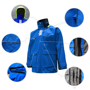Chaqueta de Vela con Pantalones con Tirantes para Hombre y Mujer, Traje Impermeable y Transpirable para la Lluvia, Equipo para Pesca y Clima Adverso - Product Image 4
