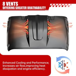 ฝากระโปรงหลังสไตล์อเวนเจอร์สำหรับรถจี๊ปแรงเลอร์2007 2018 JK jku ไม่จำกัด Rubicon สีดำไม่สามารถใช้เล่นกีฬาได้ - Product Image 2