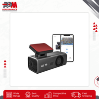 Bulk S12 25MP 180° touchscreen GPS dashcam nachtzicht lusopname Wi-Fi 3.45" draaibare LCD 16GB waterdicht NFC Top