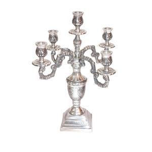 Candelabro de aluminio de mesa decorativo moderno caliente para uso en el hogar y la boda Candelabro de alta calidad Vintage de calidad superior - Product Image 1
