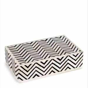 Caja de Joyería de Resina con Incrustaciones de Hueso, Diseño Moderno, Hecha a Mano en India, Caja de Almacenamiento de Madera, Decoración de Pared, Artesanía de la India - Product Image 5