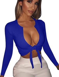 Top Corto para Mujer, Tela Suave, Ajuste Cómodo, Estilo Casual Diario, Ligero - Product Image 2