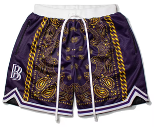 Pantalones Cortos de Baloncesto de Malla al por Mayor de Fábrica, Diseño OEM, Lisos, Personalizables, de Poliéster - Product Image 3