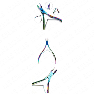 Cortacutículas de Acero Inoxidable Arcoíris OEM, Herramienta de Manicura de Precisión para Eliminar Piel Muerta, para Uñas de Manos y Pies - Product Image 2