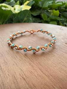 Vintage Pure Copper <b>Bracelet</b> Adjustable Open Cuff Design Handmade Jewelry For Everyday Comfortable Wear - Product Image 2