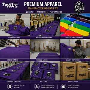 Sudadera con Capucha para Hombre con Logotipo de MMA, Color Morado, Felpa de Algodón, Corte Regular, Informal, para Otoño - Product Image 6