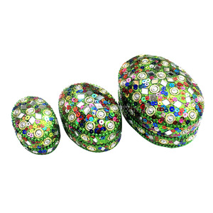 Tuyệt Vời Handmade Lạc Long Lanh Ấn Độ Đính Hộp Vuông Đính Cườm Gương Làm Việc Tổ Chức Sang Trọng Xách Tay Hộp Đồ Trang Sức - Product Image 6