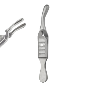 Blalock Bulldog <b>Clamp</b> 17mm Curved Serrated High Quality Stainless Steel Bulldog <b>Clamp</b> Surgical Instrument Manufacturer Pakistan - Product Image 1