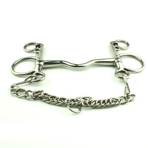 VALNERO - Bocado de Doma Barroca Española Personalizado con Logotipo, Bocado de Acero Inoxidable para Montar a Caballo, Bocado de Doma Occidental Personalizado OEM - Product Image 4