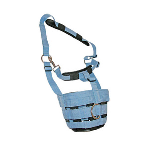 Muselière légère pour cheval avec ajustement facile, rembourrage doux pour un confort maximal et un contrôle de la navigation des bétaillements - Product Image 3