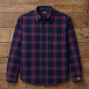 Chemise en flanelle à carreaux écossais pour hommes, tendance, de la meilleure qualité, 100 % coton, décontractée, à manches longues, option idéale pour hommes - Product Image 6